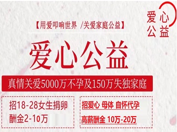 滨湖捐卵助孕生子 爱心志愿者招募